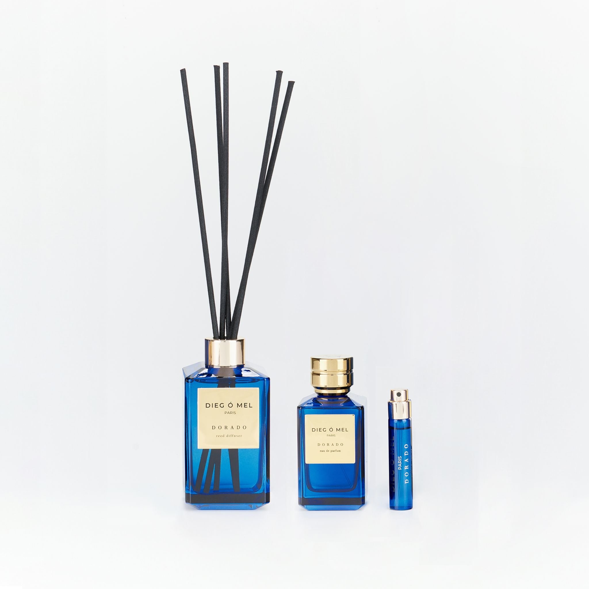 DORADO SET: DIFFUSER, PILLOW SPRAY, AND PERFUME