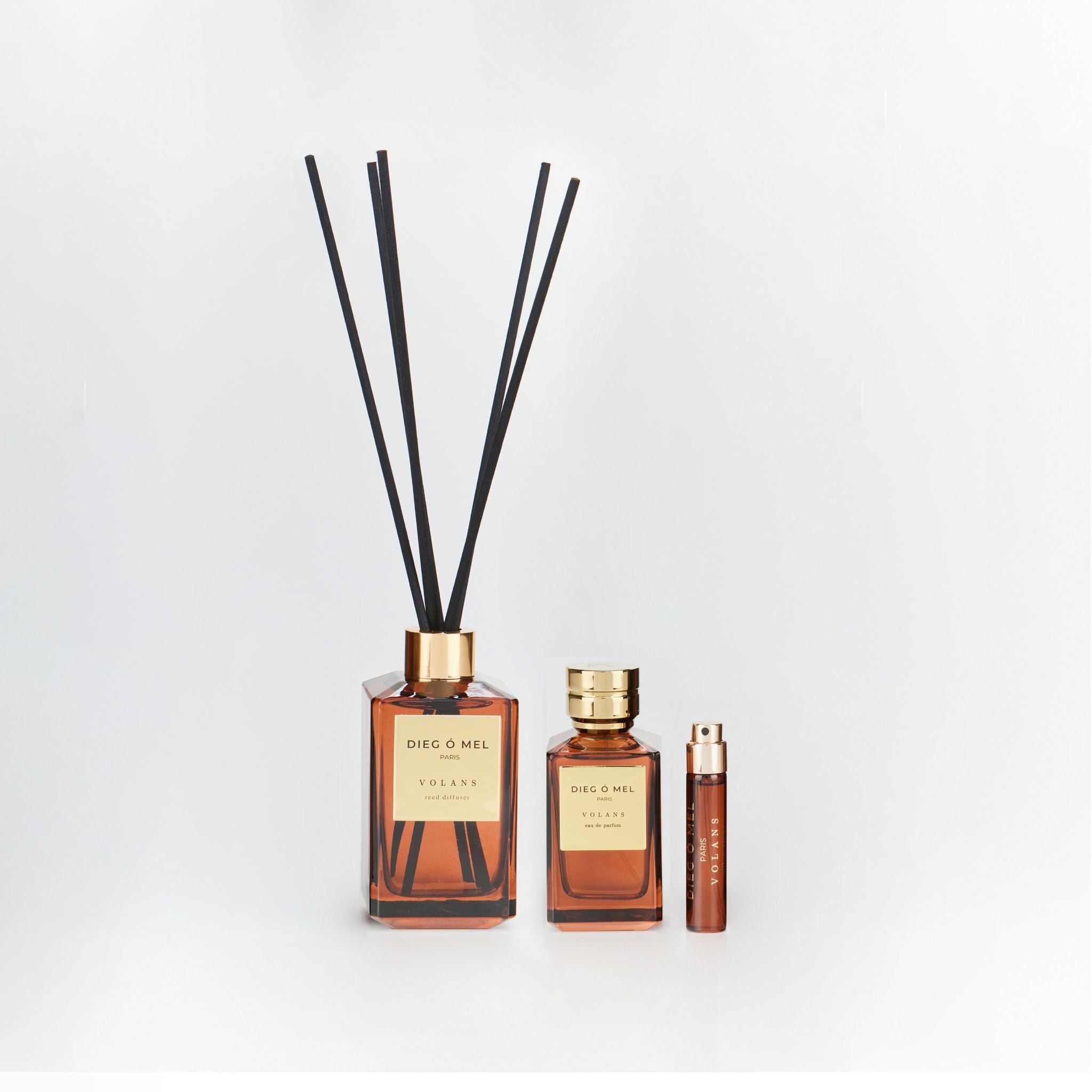 VOLANS SET: DIFFUSER, PILLOW SPRAY, AND PERFUME